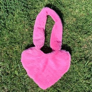 Handmade heart bag